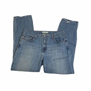 Levi's 505 Straight Leg Jeans High Rise Denim